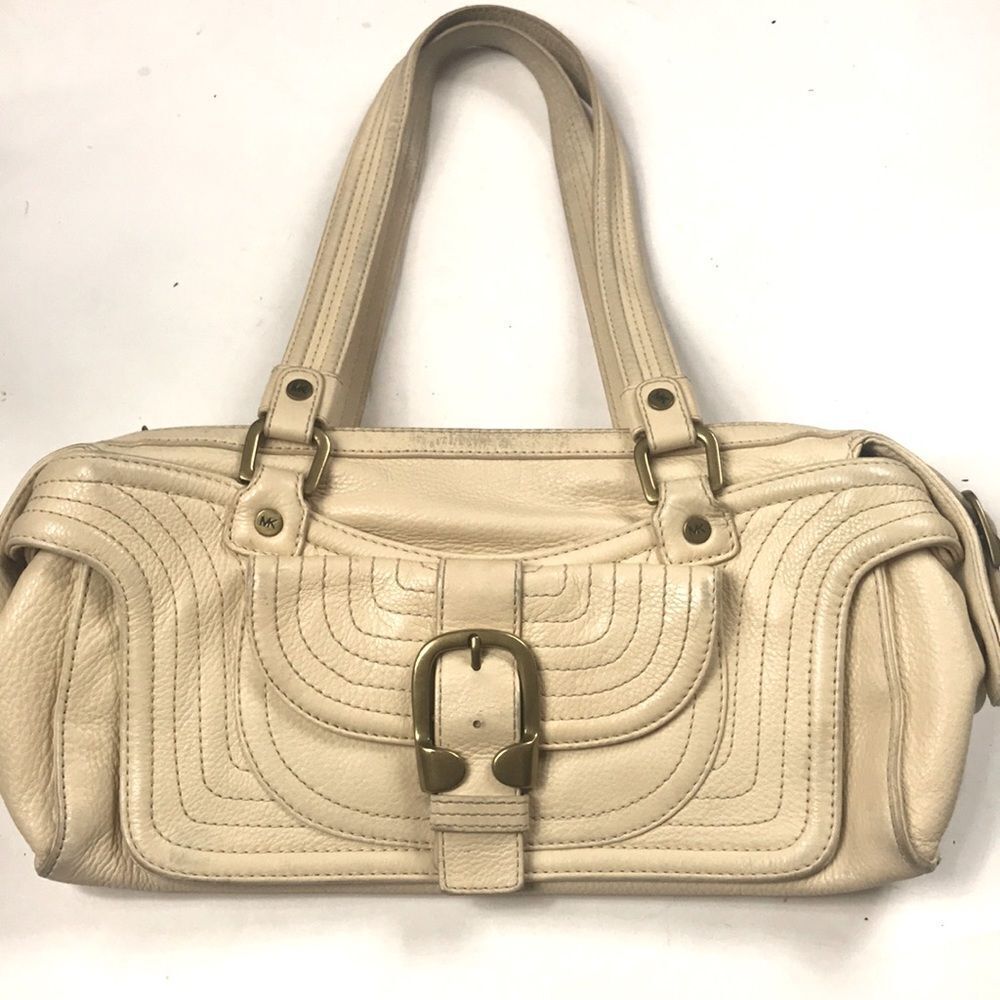 VTG,RARE VINTAGE BAG MICHAEL MICHAEL KORS LEATHER SHOULDER WOMEN BAG